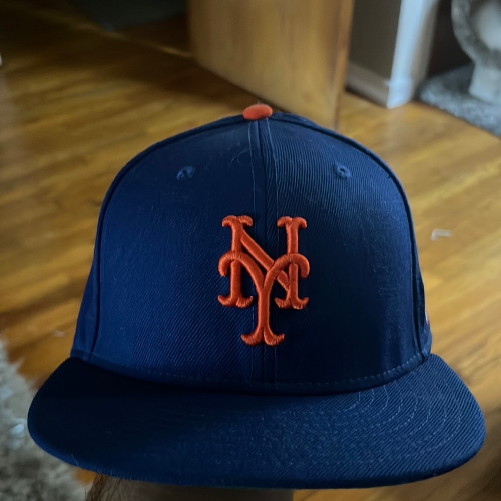 New York Mets World Series 1986 59Fitted hat 🧢, Pass as NEW -No Major Flaws. 🔥